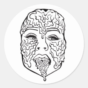 Adesivo Redondo 16 velas