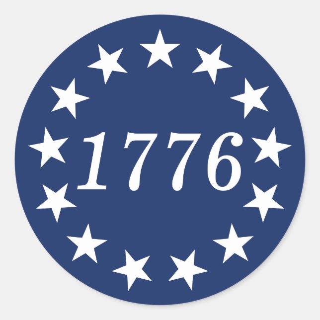 ADESIVO REDONDO 1776 (Frente)