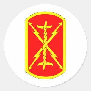 Adesivo Redondo 17o Brigada da artilharia de exército de campanha