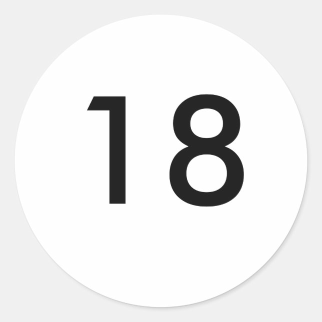 ADESIVO REDONDO 18º (Frente)