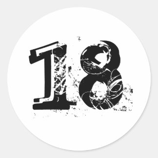 ADESIVO REDONDO 18º