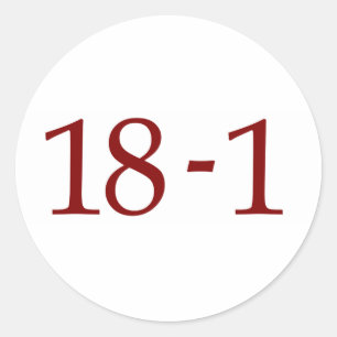 ADESIVO REDONDO 18-1