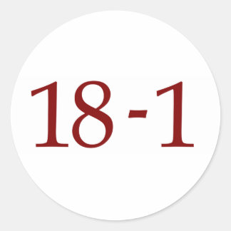ADESIVO REDONDO 18-1