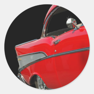 Adesivo Redondo 1957 Chevy Sticker