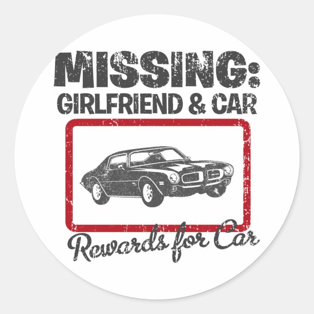 Adesivo Redondo 1970 Pôtiac Firebird 400 Ar Ram (Frente)