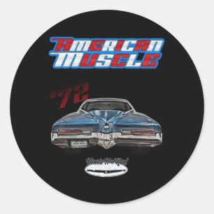 Adesivo Redondo 1972 72 Riviera Boattail GranGrandsportgs455