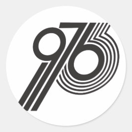 ADESIVO REDONDO 1976