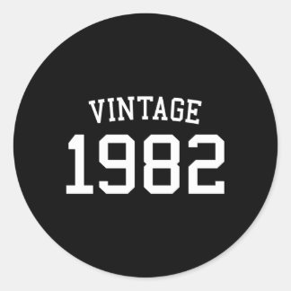 Adesivo Redondo 1982 41 Para E 41Ruas