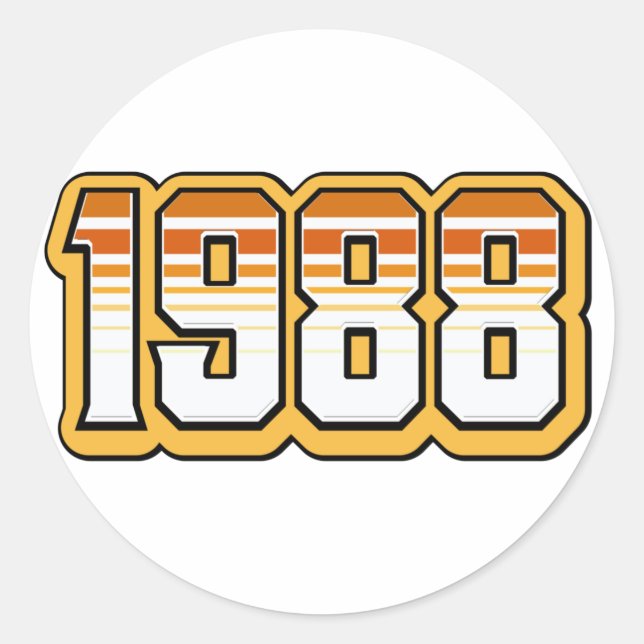 ADESIVO REDONDO 1988 (Frente)