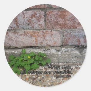 Adesivo Redondo 19:26 de Matthew