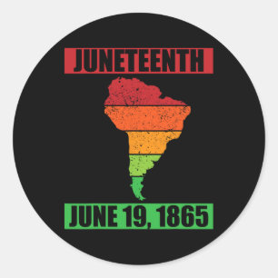 Adesivo Redondo 19 de junho de 1865 - 11 de junho