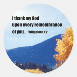 Adesivo Redondo 1:2 dos Philippians