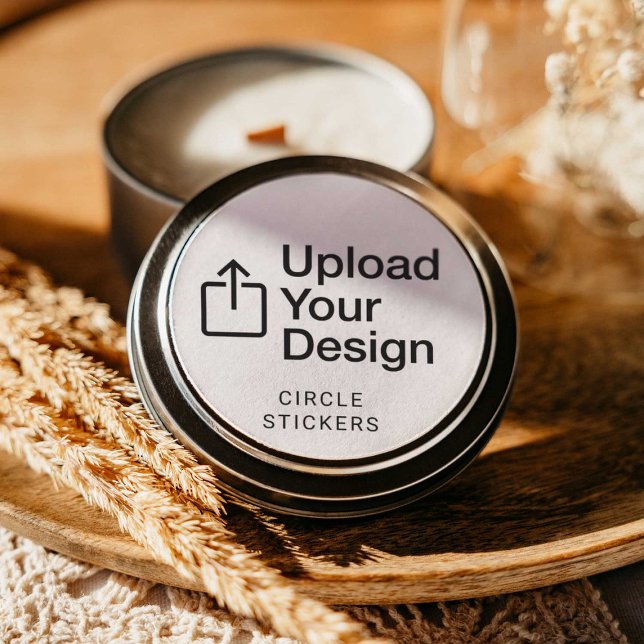 Adesivo Redondo 1,5" ou 3" (Criador carregado)