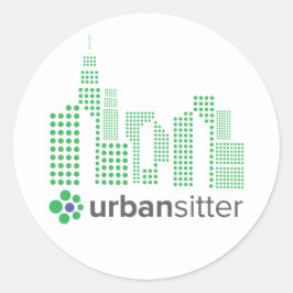 Adesivo redondo - 1,5 polegadas, 20 por folha, bri