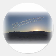 1 Samuel 15:22 Borda Branca Sunset