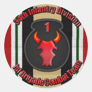 Adesivo Redondo 1rua BCT 34º ID