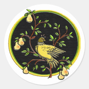 Adesivo Redondo 1rua Dia do Vinheta Natal #2