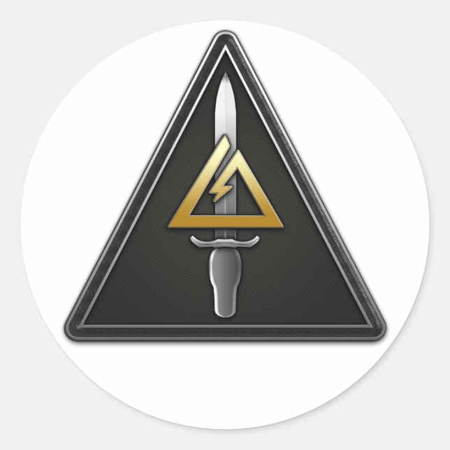 Adesivo Redondo 1ruas Especiais Destacamento Operacional-Delta (Frente)