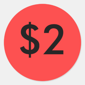 ADESIVO REDONDO $ 2