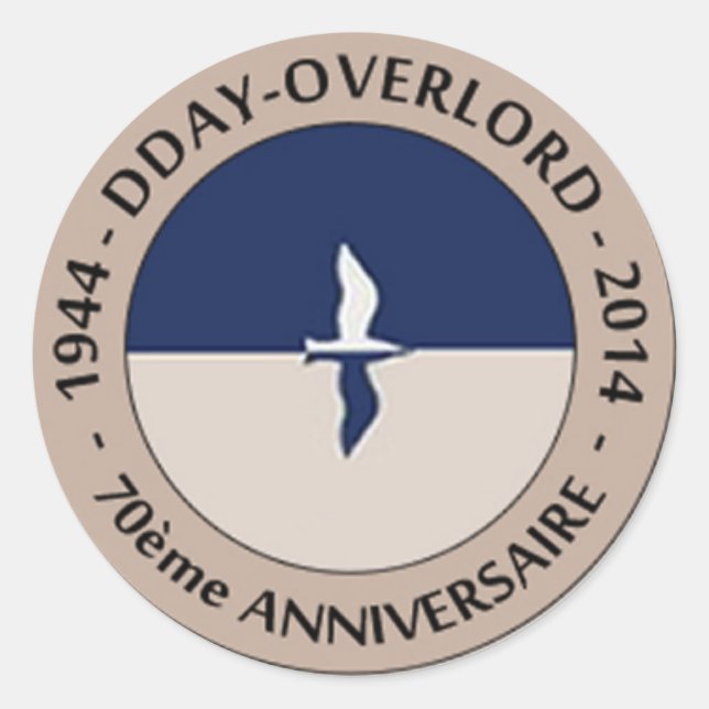 Adesivo Redondo 2014 de Comemorações (Frente)