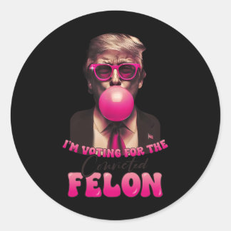 Adesivo Redondo 2024 Felon condenado8