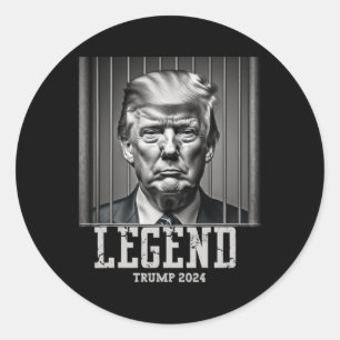 Adesivo Redondo 2024 Presidente Legend