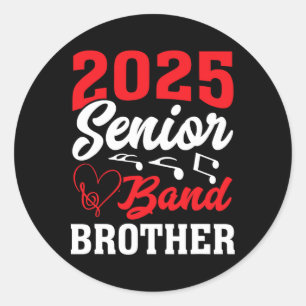 Adesivo Redondo 2025 Nd Brother Cl De Graduação De 2025
