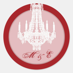 Adesivo Redondo 20 - 1.5 Envelope Cristal Cristal Chandelier Glitz