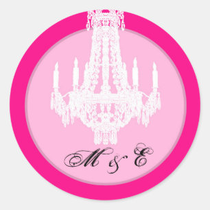 Adesivo Redondo 20 - 1.5 Envelope Cristal Cristal Chandelier Glitz