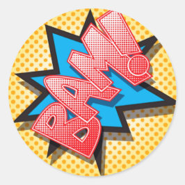 Adesivo Redondo 20 - 1.5 Envelope Seal Fita Pop Art