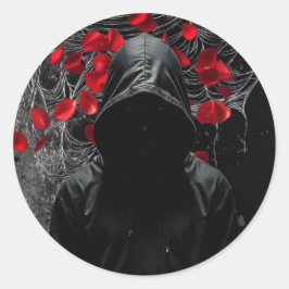 Adesivo Redondo 20 - 1.5 Envelope Selo De Assombração Adeline Zade