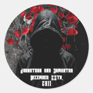 Adesivo Redondo 20 - 1,5" Favor Autocolantes Assaltando Adeline Za