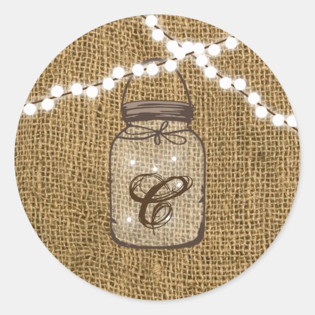 Adesivo Redondo 20 - 1.5 Luzes de sequência de caracteres Mason Ja (Frente)