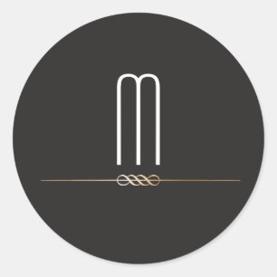 Adesivo Redondo 20 - 1.5 Tema Envelope Selo Gatsby