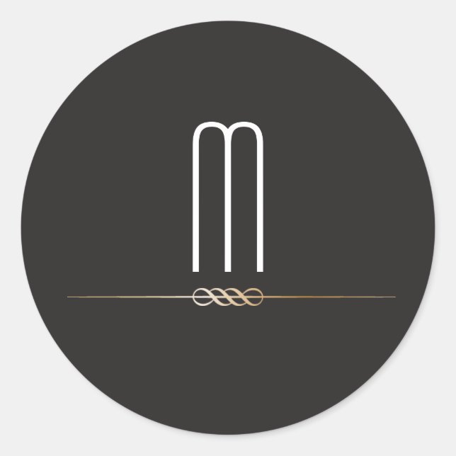 Adesivo Redondo 20 - 1.5 Tema Gatsby Envelope (Frente)