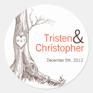 Adesivo Redondo 20 - 1,5" Vinhetas De Favor Queda Árvore Inicial C