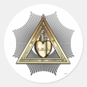 Adesivo Redondo 26.o grau: Amigo e Irmão Eterno