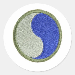 Adesivo Redondo 29 Infantaria