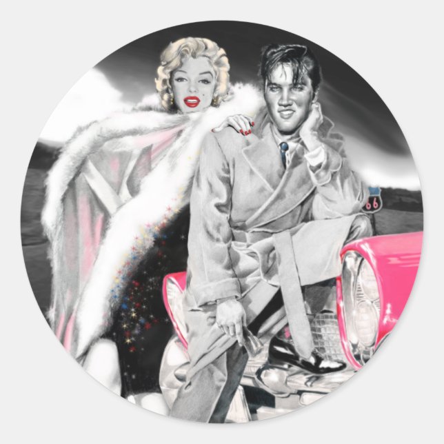 Adesivo Redondo 2 Para A Estrada (Frente)