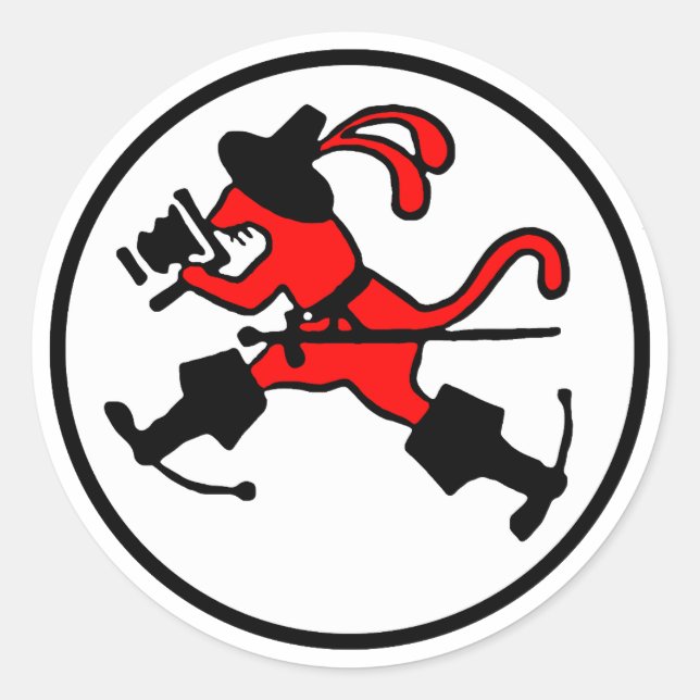 Adesivo Redondo 2 Staffel Aufklärungsgruppe 33 - 2.(F)/33 Emblem (Frente)