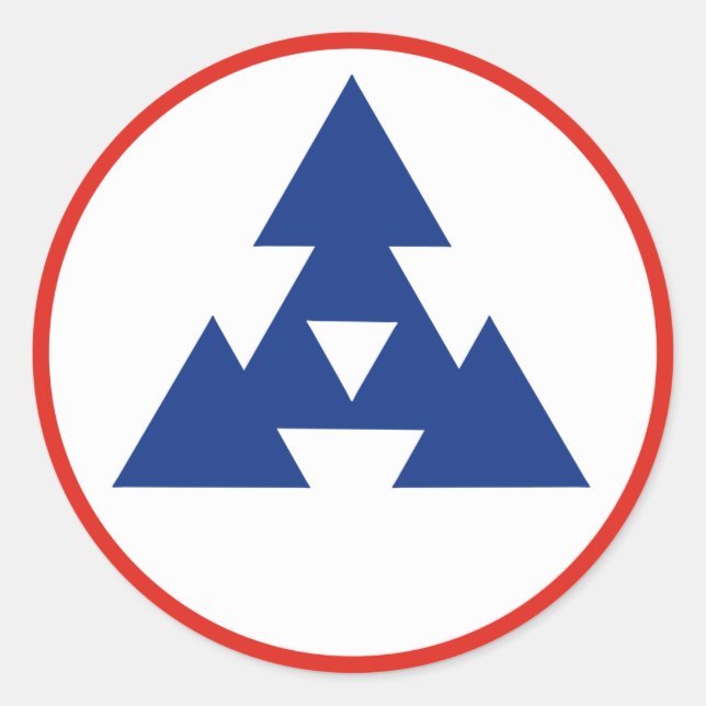 Adesivo Redondo 3ª COSCOM Alemanha (Frente)