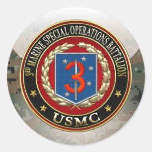 ADESIVO REDONDO 3º MSOB [3D]