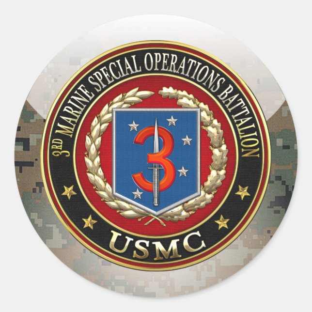 ADESIVO REDONDO 3º MSOB [3D] (Frente)