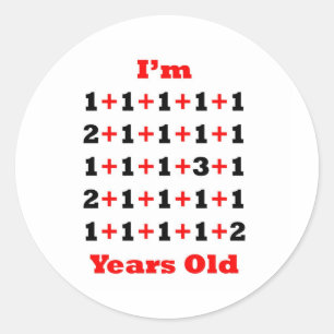 Adesivo Redondo 30 anos! Vermelho preto