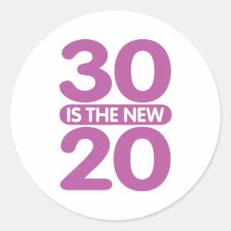 Adesivo Redondo 30 é o novo 20