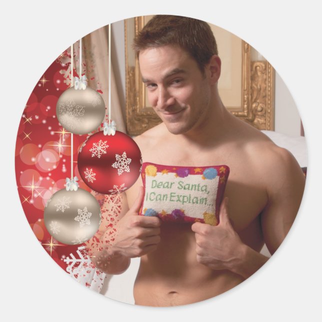 Adesivo Redondo 38886B-RA Chris Rockway Natal (Frente)