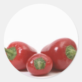 Adesivo Redondo 3 Peppers