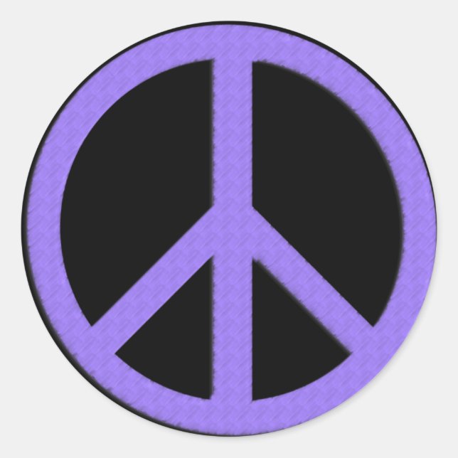 Adesivo Redondo 3" PURPER DE Paz (Frente)