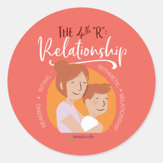 Adesivo Redondo 4º R Sticker - Versão 4