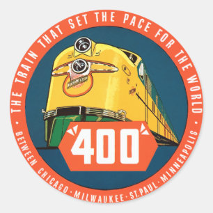 Adesivo Redondo 400Train